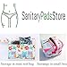 Reusable Waterproof Bamboo Charcoal Menstrual Pads Sets-Panty Liner Regular Flow Heavy Flow (quanbai, s)