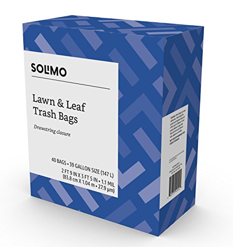 3 Amazon+Brand+Solimo+Drawstring+Gallon