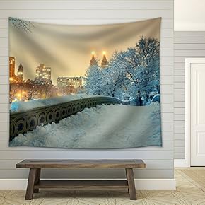 Chinese Landscape Ink Painting - Fabric Wall Tapestry Home Decor - 51x60 inches