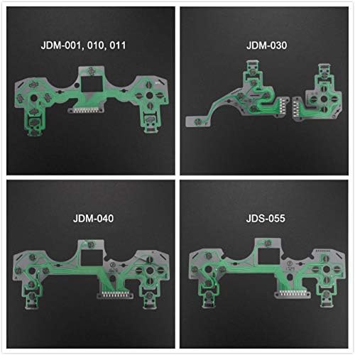 1PCS Button Conductive Film Keypad Flex Cable Buttons Ribbon Circuit Board for Dualshock 4 PS4 Pro Slim JDM-001 JDM-30 JDM-040 JDS 055 Controller (JDM-001/010/011)
