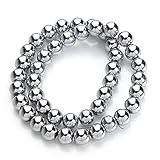 5MM 1/5 Inches Magnetic Balls/Beads Round Magnets by IO-Tech(TM) (Set of 50) Multi-Use Craft & Refrigerator Magnets - Silver Magnets on Fridge - - Office Organization dry Erase Magnets