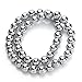 5MM 1/5 Inches Magnetic Balls/Beads Round Magnets by IO-Tech(TM) (Set of 50) Multi-Use Craft & Refrigerator Magnets - Silver Magnets on Fridge - - Office Organization dry Erase Magnets