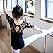 ROPALIA Kids Girls Ballet Dance Leotard Dancewear Lace Tutu Strap Gymnastics