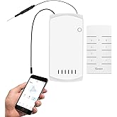 SONOFF iFan04-L WiFi Ceiling Fan Light Controller, APP Control & Remote Control, Work with Alexa & Google Home, No Hub Requir
