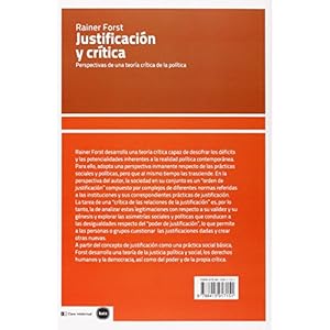 JUSTIFICACION Y CRITICA