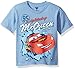 Disney baby boys Cars Short Sleeve T-shirt T Shirt, Light Blue, 5 US