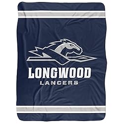Longwood University Blanket, 60"x80" Primary Logo