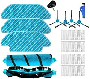 Amazon.com: Fauge filtro HEPA para Cecotec Conga 4090 5090 robot Partes de  aspirador principal rodillo cepillo lateral Cepillos trapos paño kit :  Hogar y Cocina