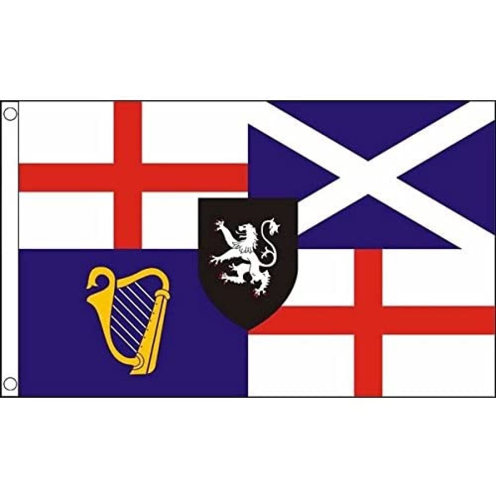 AZ FLAG - Lord Protectors 1658-59 Flag - 3x5 Ft - 100D Polyester Bristish Historic Banner with Two Metal Grommets - Fade Resistant - Vivid Colors - 3' x 5' Feet - 150x90 Cm