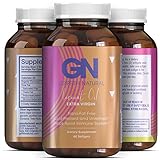 Pure Coconut Oil Softgels Extra Virgin - Diet Supplement + Appetite Suppressant - Weight Loss + Fat Burner - Healthy Skin Care + Hair Care - 100% Natural Softgels - For Men & Women
