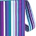 Honey-Can-Do HMP-01134 Rectangular Collapsible Hamper with Hand,Bright Blue/Purple Stripe