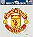 Wincraft Soccer Manchester United 60833011 Multi-Use Colored Decal, 5