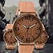 2016 Classical Wooden Watch Women Wristwatches Vintage Style Men Dress Watch Pu Leather Quartz Watch 3#