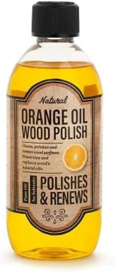 Lakeland Orange Oil Wood Furniture Polish 500ml Revives & Renews