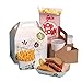 Dixie 1lb Polycoated Paper Food Tray by GP PRO (Georgia-Pacific); Kant Leek; Pathways; 1lb; KL100PATH; 1;000 Count (250 Trays Per Pack; 4 Packs Per Case)