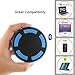 Waterproof Bluetooth Speaker, IPX7 Waterproof Shower Speaker, 5W Driver Portable Speaker, 8 Hours Playtime, 33 Feet Bluetooth Range, Built-in Mic, Led Light, FM Radio