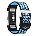 Vancle Bands for Fitbit Charge 2, Adjustable Soft Silicone Replacement Bands Sports Accessories Straps for Fit bit Charge 2 Heart Rate Fitness Tracker