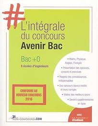 #L' intégrale du concours avenir Bac