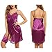 Avidlove Sexy Women Lingerie Nightwear Satin Sleepwear Silk Lace Chemise Babydoll