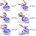 Metal Bath Bomb Mold Set,Bath Bomb Molds Kit for Homemade 3 Sizes 7 Sets 14 Pcs and 100 PCS Shrink Wrap Bags-Extra Thick Aluminum Alloy- Easy to Use and Sturdy