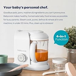 BEABA Babycook Solo 4 in 1 Baby Food Maker, Baby