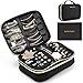 BEKVÄMT Travel Jewelry Organizer Case, Large Untangled Jewelry Storage Holder, Portable and Space-Saving Jewelry Bag Holds 5 Necklaces, 12 Pairs of Earrings, 30 Rings, Bracelet, Watch