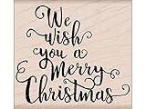 Hero Arts K6179 We Wish You A Merry Christmas