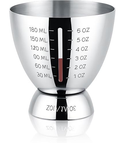 Amazon.com: bona fide | peg measure 30/60 ml | jigger with