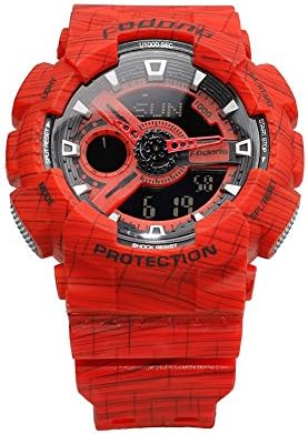 FODONG Sports Watch Alarm Stopwatch Multifunction Casual Fashion Digital Watch for Men