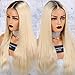 Blonde 613 Lace Front Human Hair Wig Deep Part Brazilian Remy Hair 13x6 Lace Wigs for Black Women with Baby Hair Swiss Lace Front Wig 12 Inch