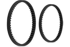 KingBra Replacement Belt Set Compatible with Bissell ProHeat 2X Upright Vacuum Models 1383, 3930, 8930, 9200, 9300, 9400, 73H