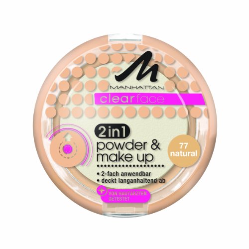 Manhattan Clear Face 2-in-1 Powder & Make Up 77 11 g