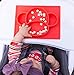 Nuby Sure Grip Monkey Silicone Placemat, Red