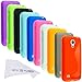 Eco-Fused Case Bundle for Samsung Galaxy S4 Mini (I9195) Including 10 Colorful TPU Covers/Microfiber Cleaning Cloth (Hot Pink, Red, Purple, Blue, Black, Smoke, Orange, Green, Clear, Light Blue)