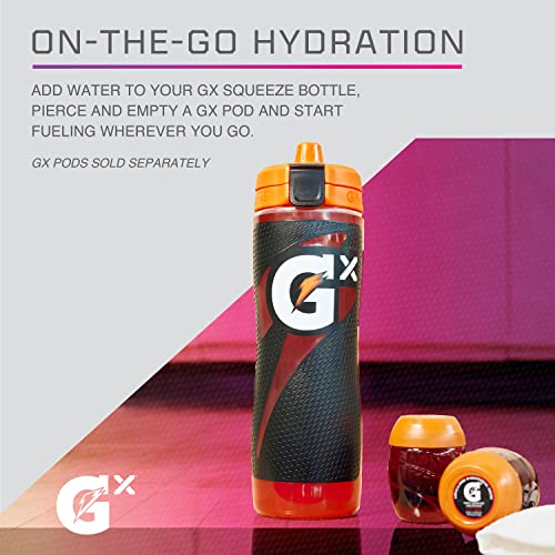 Gatorade Kitchen Gx Bottle , Plastic, Red, 30oz