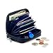 Goson Womens Leather Mini Wallet Credit Cards Cash Coin Holder