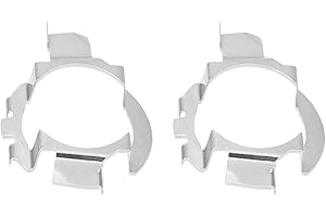 Keenso 2 Pair H7 Retainer Adapter, LED Light Auto Adapter Holder Socket for