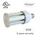 orlich 20w E26 Led Corn Light Bulb - 2100 High Lumen 5 Years Warranty,Replace CFL 100w or HID bulb 90w,5000k White, Ac100-277v,Used in Outdoor and Indoor Wall Light,Bollard,Garden Light/Backyard