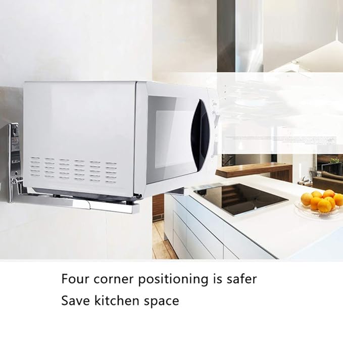 ZDDAB - Soporte de Pared para Horno microondas (Acero Inoxidable ...