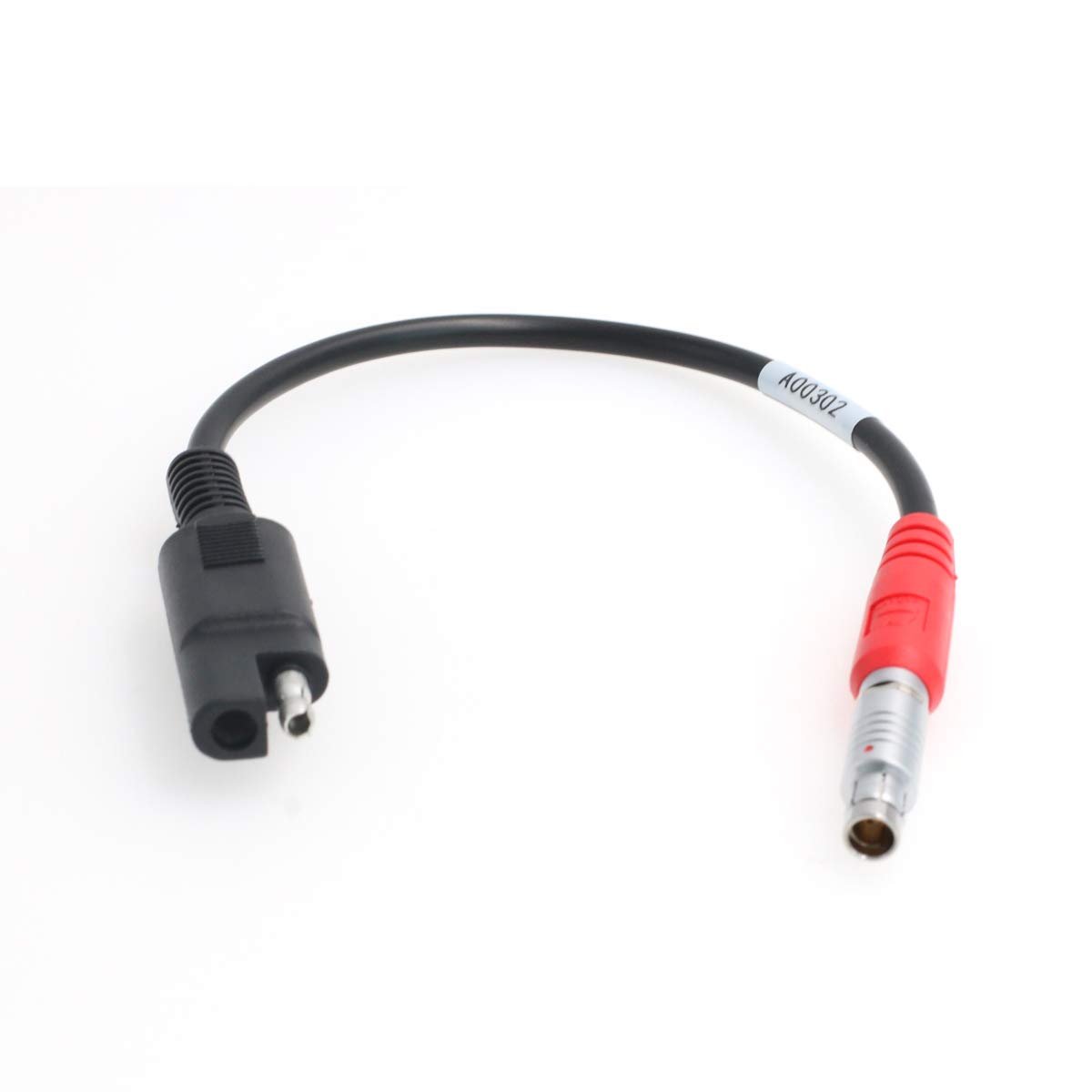 SZRMCC A00302 Fischer 5 Pin Male to SAE 2 pin Power Cable for GPS Hiper Series Legacy Series GA GB Plus GR-3 GR-5