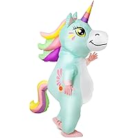Gootus Unicorn Inflatable Costume for Adult - Full Body Blow Up Halloween Inflatable Costume for Halloween Party Cosplay