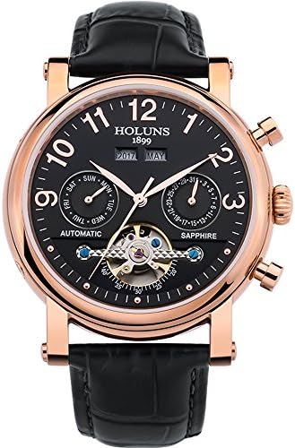 Automatic Mechanical Wrist Watch Tourbillon Stainless Steel Strap Watch ZHUOYUE Series
