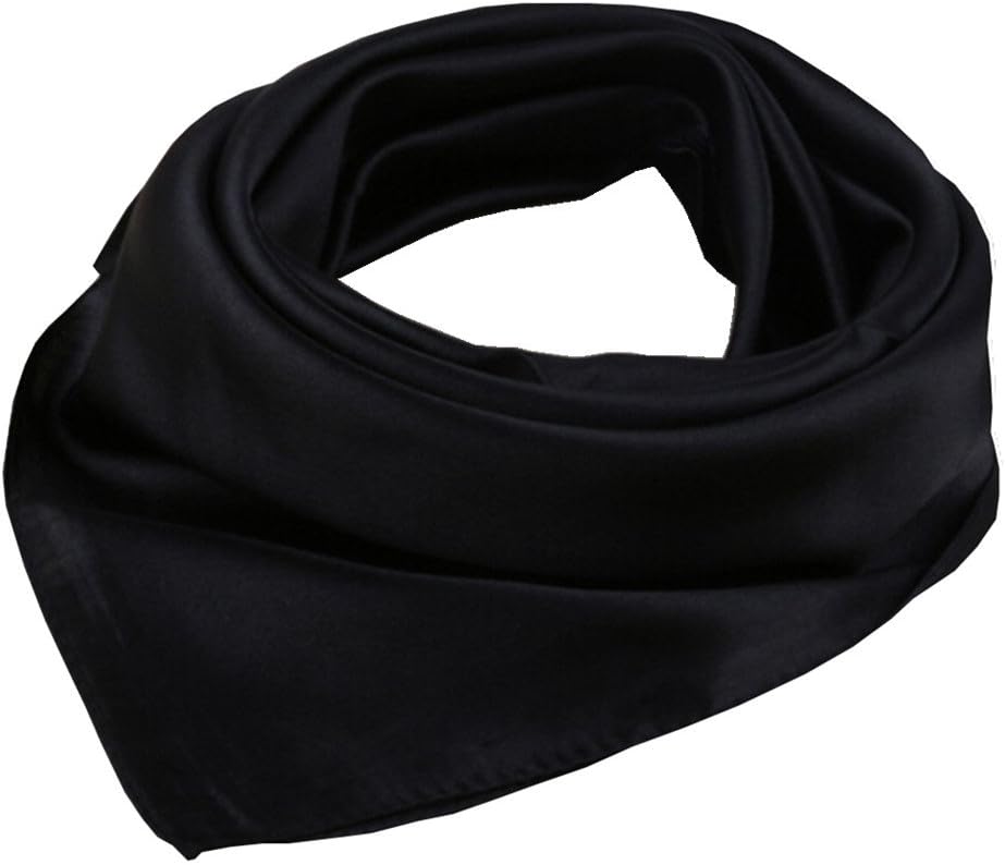 Women’s Solid Color Square Scarf Neckerchief