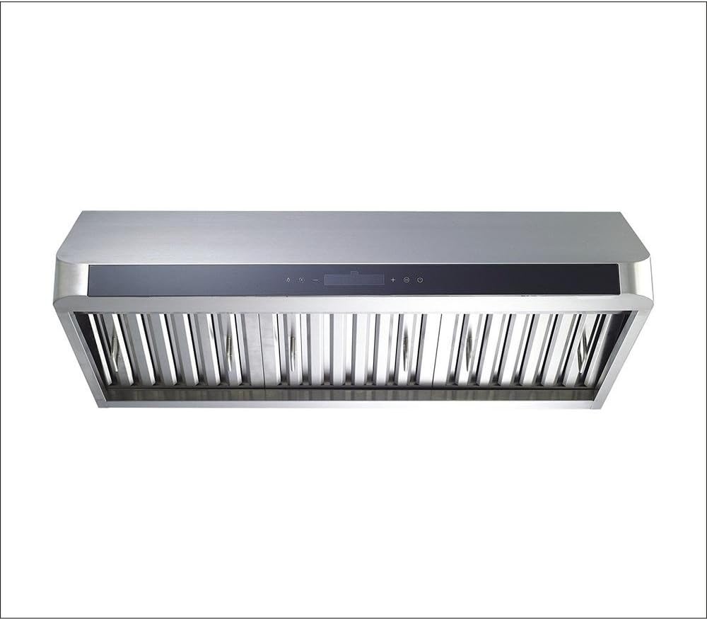 Winflo 30 in. Ducted 600 CFM Under Range Hood in Stainless Steel with Baffle filters
