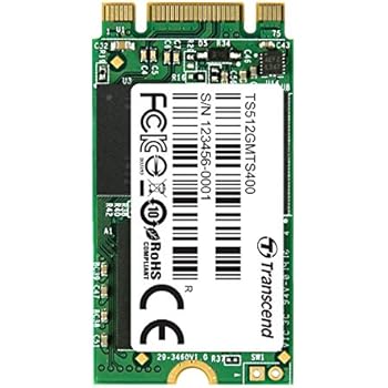 Transcend 512GB SATA III 6Gb/s MTS400 42 mm M.2 SSD Solid State Drive (TS512GMTS400)