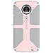 Speck Products Candyshell Grip Cell Phone Case for Moto Z Play, Quartz Pink/River Blue, 85756-C085