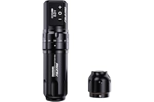 Mast Tattoo Fold Pro Wireless Tattoo Pen Machine Gun Rotary Coreless Motor Power by Mcore 7 Strokes Length 2.4mm-4.2mm Great 
