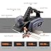 TACKLIFE 7.5-Amp Electric Hand Planer, 3-1/4-Inch 900W 16,000Rpm Power Planer with 1/8”(3mm) Adjustable Cut Depth, Dust Bag, Parallel Fence Bracket, Ideal Planer for DIY - RES002