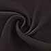 NICETOWN Drapes for Sliding Glass Door - Thermal Insulated Door Blinds, Patio Door Curtains, Vertical Blinds for Window (Toffee Brown, 100 inches x 84 inches)