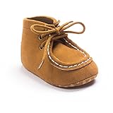 Baby Boy's Faux Suede Lace-up Prewalker Hi-top Toddler Shoes